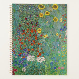 Gustav Klimt - Country Garden with Sunflowers Planner