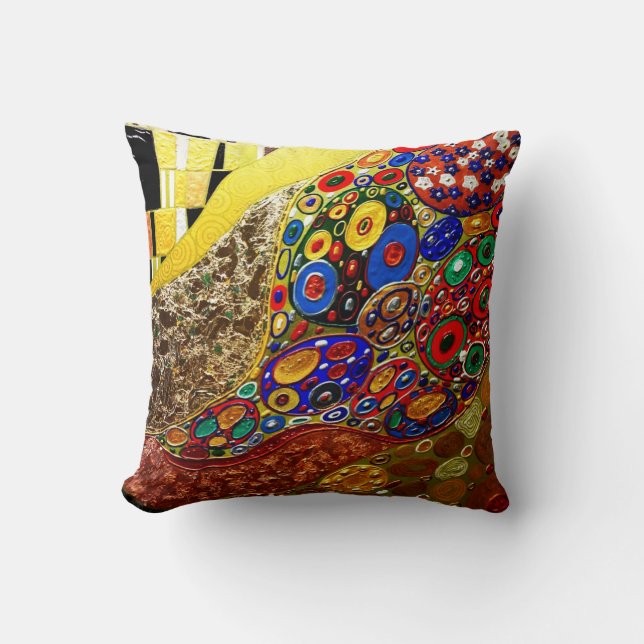 Gustav Klimt Cushion (Front)