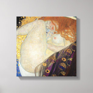 Gustav Klimt - Danae Canvas Print
