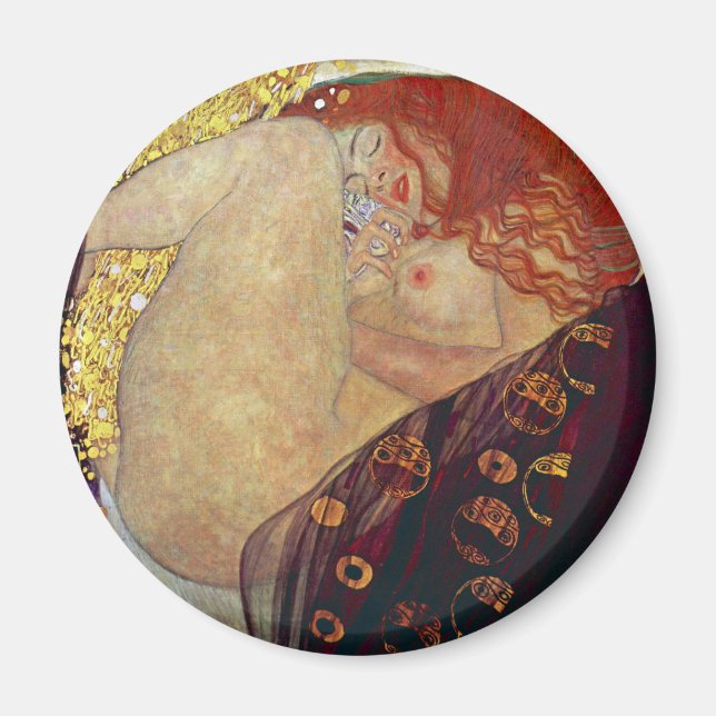 Gustav Klimt , "Danae" Magnet (Front)