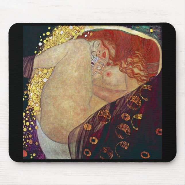 Gustav Klimt, Danae Mouse Pad (Front)