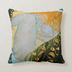 Gustav Klimt - Danae Throw Pillow