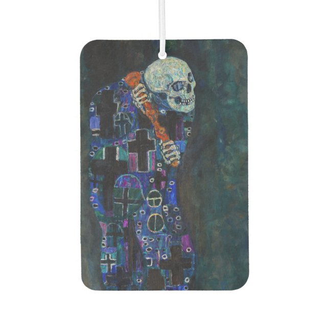 Gustav Klimt - Death and Life Air Freshener (Front)