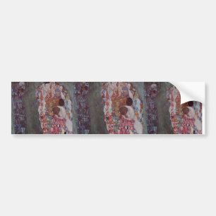 Gustav Klimt- Death and Life Bumper Sticker