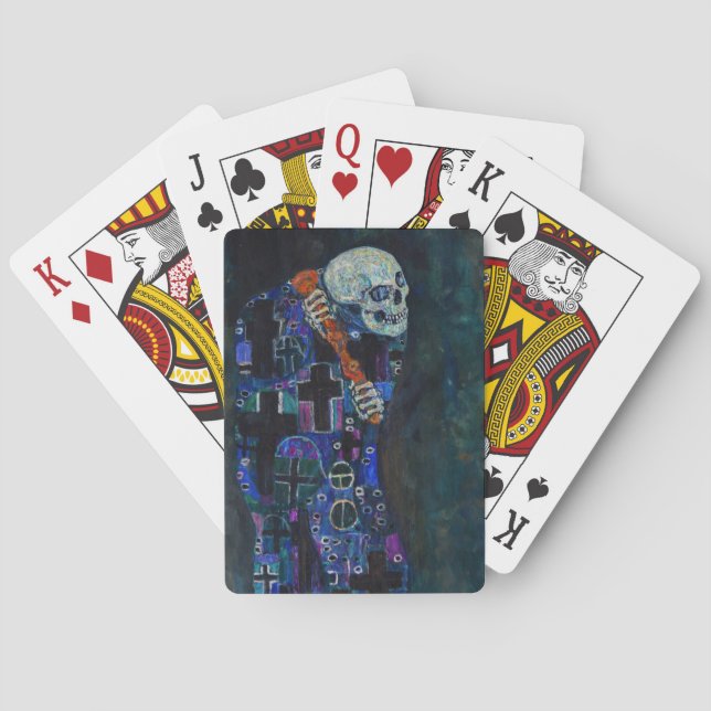 Gustav Klimt - Death and Life Playing Cards (Back)