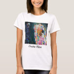 Gustav Klimt - Death and Life T-Shirt<br><div class="desc">Death and Life - Gustav Klimt,  Oil on Canvas,  1910-1915</div>