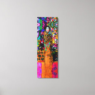 Gustav Klimt & Elizabeth ~ 36x12 .75 Thick Canvas Print