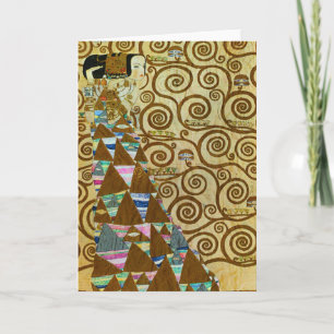 Gustav Klimt Expectation Greeting Card