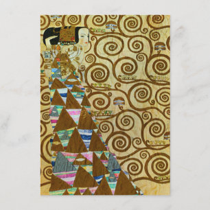 Gustav Klimt Expectation Invitations