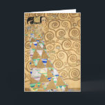 Gustav Klimt - Expectation, Stoclet Frieze Card<br><div class="desc">The Tree of Life,  Stoclet Frieze,  Expectation - Gustav Klimt,  Cardboard,  1909</div>