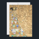 Gustav Klimt - Expectation, Stoclet Frieze Invitation<br><div class="desc">The Tree of Life,  Stoclet Frieze,  Expectation - Gustav Klimt,  Cardboard,  1909</div>