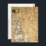 Gustav Klimt - Expectation, Stoclet Frieze Postcard<br><div class="desc">The Tree of Life,  Stoclet Frieze,  Expectation - Gustav Klimt,  Cardboard,  1909</div>