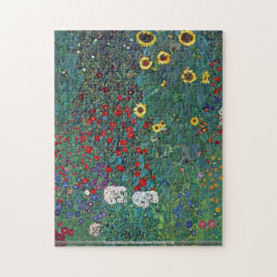 Gustav Klimt - faites du jardinage avec le puzzle