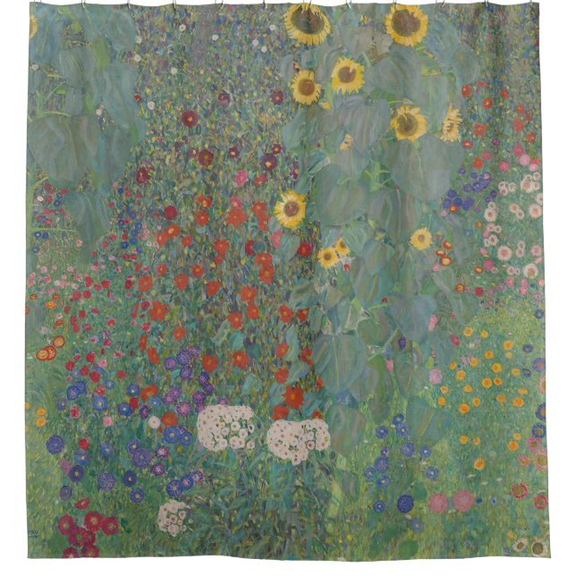 Gustav Klimt, Farm Garden with Sunflowers (Front)