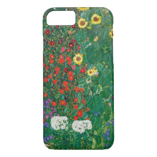 Gustav Klimt - Farm Garden with Sunflowers Case-Mate iPhone Case