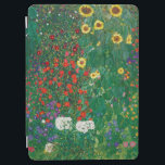 Gustav Klimt - Farm Garden with Sunflowers iPad Air Cover<br><div class="desc">Gustav Klimt - Farm Garden with Sunflowers</div>
