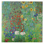 Gustav Klimt Farm Garden With Sunflowers Painting<br><div class="desc">Gustav Klimt Farm Garden With Sunflowers Floral Vintage Art Nouveau Painting</div>