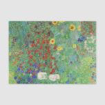 Gustav Klimt Farm Garden With Sunflowers Painting Tissue Paper<br><div class="desc">Gustav Klimt Farm Garden With Sunflowers Floral Vintage Art Nouveau Painting</div>