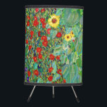 Gustav Klimt Farm Garden With Sunflowers Painting Tripod Lamp<br><div class="desc">Gustav Klimt Farm Garden With Sunflowers Floral Vintage Art Nouveau Painting</div>