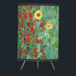 Gustav Klimt Farm Garden With Sunflowers Painting Tripod Lamp<br><div class="desc">Gustav Klimt Farm Garden With Sunflowers Floral Vintage Art Nouveau Painting</div>