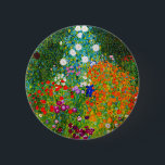 Gustav Klimt , "Farmhouse garden" 2 Inch Round Button<br><div class="desc">I made this product for those who like Klimt.</div>