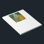 Gustav Klimt , "Farmhouse garden" Notepad<br><div class="desc">I made this product for those who like Gustav Klimt.</div>