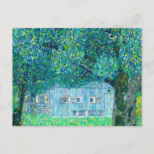 Gustav Klimt Farmhouse in Upper Austria Postcard