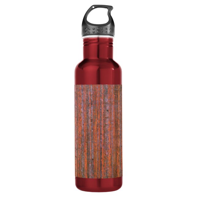 Gustav Klimt Fir Forest Tannenwald Red Trees 710 Ml Water Bottle (Front)