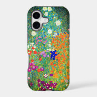 Gustav Klimt Flower Garden