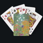 Gustav Klimt: Flower Garden<br><div class="desc">A beautiful classic deck of playing cards featuring a colourful flower garden, painted by the Austrian symbolist painter Gustav Klimt.</div>