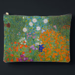 Gustav Klimt - Flower Garden Accessory Pouch<br><div class="desc">Flower Garden - Gustav Klimt in 1905-1907</div>