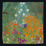 Gustav Klimt - Flower Garden Bandana<br><div class="desc">Flower Garden - Gustav Klimt in 1905-1907</div>