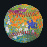 Gustav Klimt - Flower Garden Baseball<br><div class="desc">Flower Garden - Gustav Klimt in 1905-1907</div>