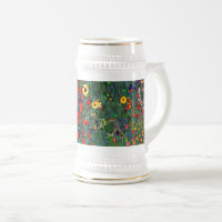 Gustav Klimt Flower Garden
