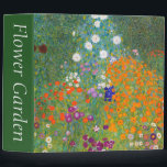 Gustav Klimt: Flower Garden Binder<br><div class="desc">A beautiful classic binder featuring a colourful flower garden, painted by the Austrian symbolist painter Gustav Klimt.</div>