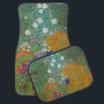 Gustav Klimt - Flower Garden Car Mat<br><div class="desc">Flower Garden - Gustav Klimt in 1905-1907</div>