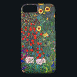 Gustav Klimt Flower Garden Case-Mate iPhone Case<br><div class="desc">iPhone Case featuring Gustav Klimt’s oil painting Farm Garden with Sunflowers (1907). A beautiful garden of sunflowers and exquisite blue,  red,  purple,  pink,  and white flowers. A great gift for fans of Art Nouveau and Austrian art.</div>