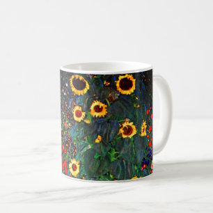 Gustav Klimt Flower Garden Coffee Mug