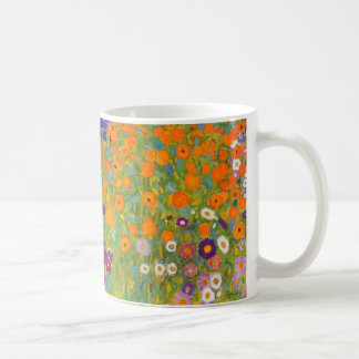 Gustav Klimt: Flower Garden Coffee Mug