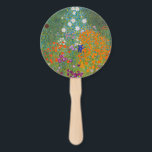 Gustav Klimt - Flower Garden Cornhole Set Hand Fan<br><div class="desc">Flower Garden - Gustav Klimt in 1905-1907</div>