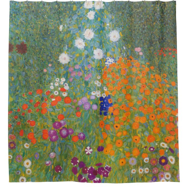 Gustav Klimt Flower Garden Cottage Nature (Front)