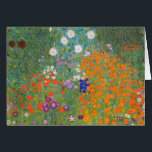 Gustav Klimt Flower Garden Cottage Nature<br><div class="desc">A beautiful garden painting - this is a classic painting by Gustav Klimt,  called Cottage Garden,  or Bauergarten,  1907,  which is a close up of a flower garden,  a colourful floral painting.</div>