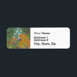 Gustav Klimt Flower Garden Cottage Nature<br><div class="desc">A beautiful garden painting - this is a classic painting by Gustav Klimt,  called Cottage Garden,  or Bauergarten,  1907,  which is a close up of a flower garden,  a colourful floral painting.</div>