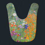 Gustav Klimt Flower Garden Cottage Nature Bib<br><div class="desc">A beautiful garden painting - this is a classic painting by Gustav Klimt,  called Cottage Garden,  or Bauergarten,  1907,  which is a close up of a flower garden,  a colourful floral painting.</div>