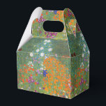 Gustav Klimt Flower Garden Cottage Nature Favor Box<br><div class="desc">A beautiful garden painting - this is a classic painting by Gustav Klimt,  called Cottage Garden,  or Bauergarten,  1907,  which is a close up of a flower garden,  a colourful floral painting.</div>
