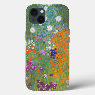 Gustav Klimt Flower Garden Cottage Nature iPhone 13 Case