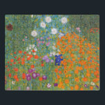 Gustav Klimt Flower Garden Cottage Nature Jigsaw Puzzle<br><div class="desc">A beautiful garden painting - this is a classic painting by Gustav Klimt,  called Cottage Garden,  or Bauergarten,  1907,  which is a close up of a flower garden,  a colourful floral painting.</div>