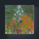 Gustav Klimt Flower Garden Cottage Nature Paperweight<br><div class="desc">A beautiful garden painting - this is a classic painting by Gustav Klimt,  called Cottage Garden,  or Bauergarten,  1907,  which is a close up of a flower garden,  a colourful floral painting.</div>