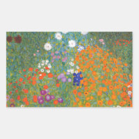 Gustav Klimt Flower Garden Cottage Nature
