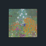 Gustav Klimt Flower Garden Cottage Nature Stone Magnets<br><div class="desc">A beautiful garden painting - this is a classic painting by Gustav Klimt,  called Cottage Garden,  or Bauergarten,  1907,  which is a close up of a flower garden,  a colourful floral painting.</div>